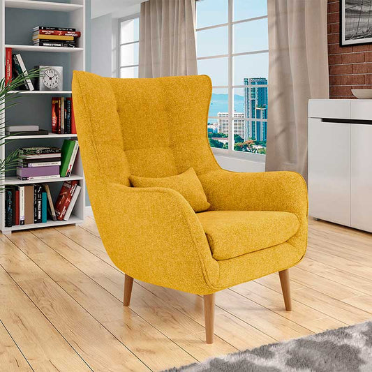 Cadeirão Estjano Amarelo