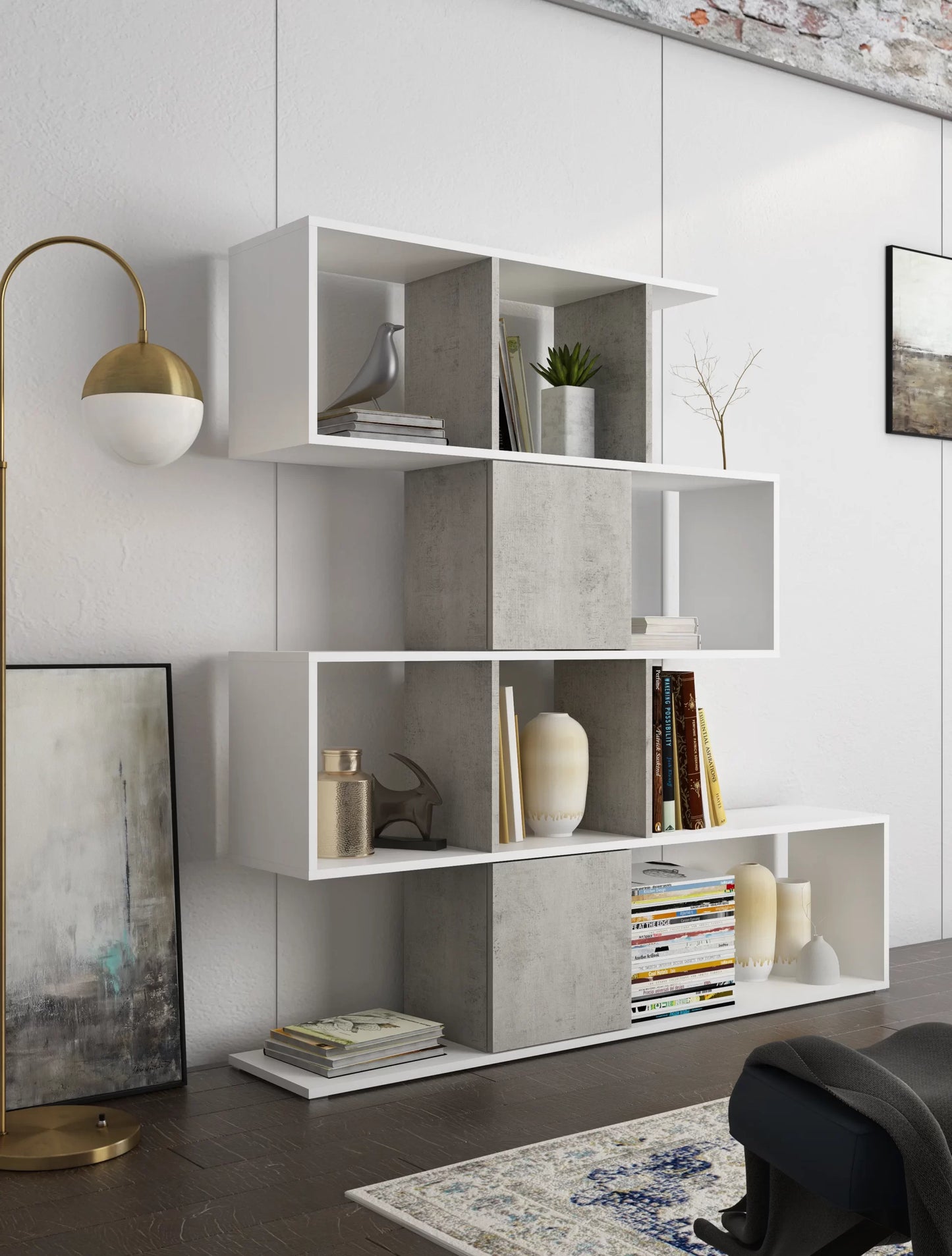 Estante Scalar Betão