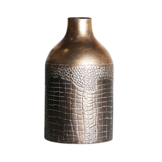 Vesc Decorative Bottle In Steel