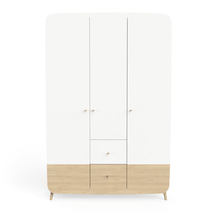 Roupeiro Firmiana 3P 2G Branco
