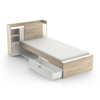 Cama Life 90x190 1G com arrumação