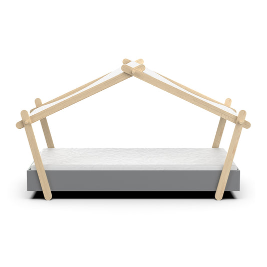 Cama Casa Lodge Cinzento