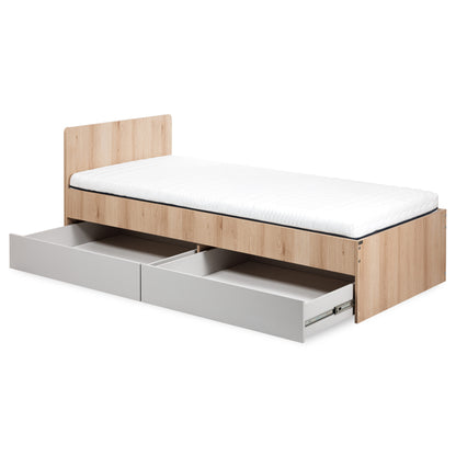 Cama Com Gavetão Dalia 204x94 Faia