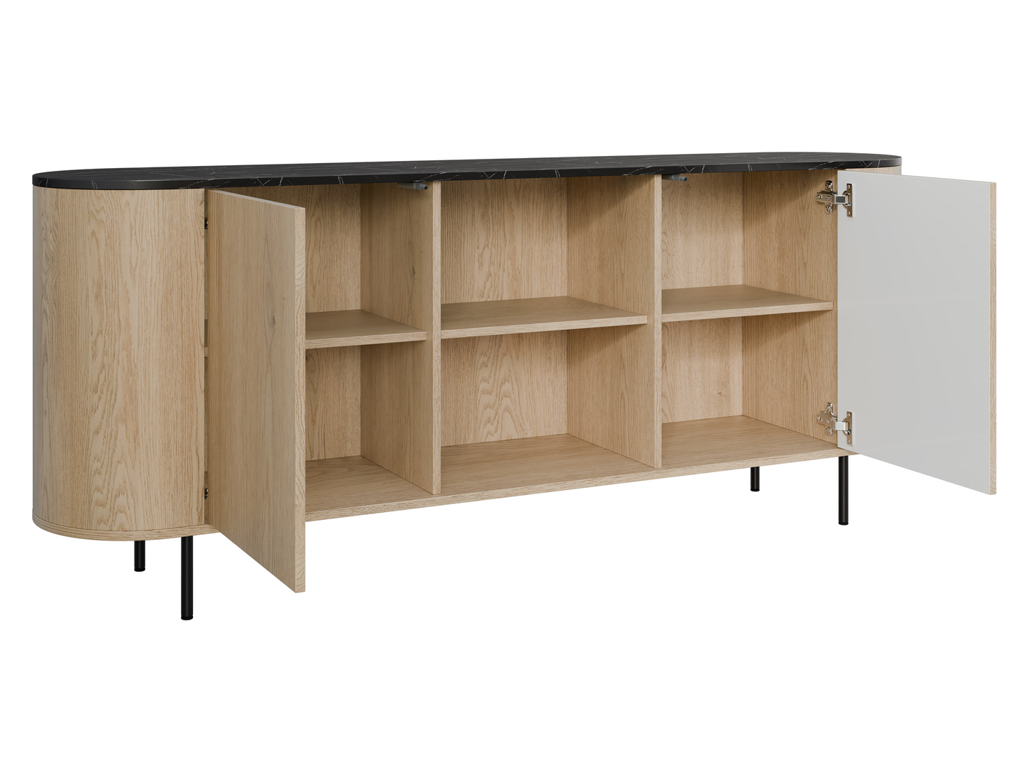Aparador Lygrint 2P2N 180cm Branco