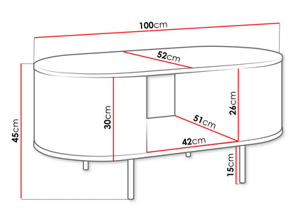 Mesa de Centro Lygrint Branco
