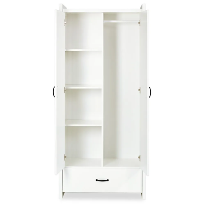 Roupeiro Amelia 2P 1G Branco