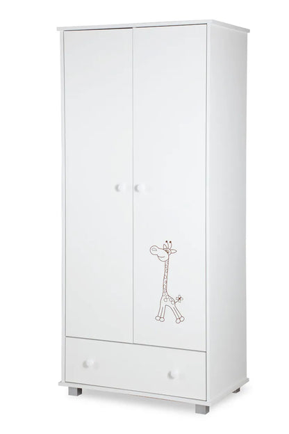 Roupeiro Zyrafka 2P 2G Branco