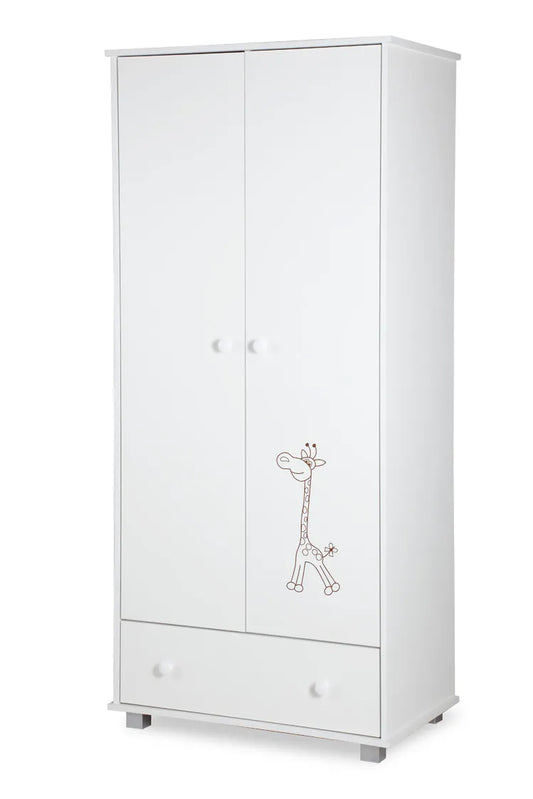 Roupeiro Zyrafka 2P 2G Branco