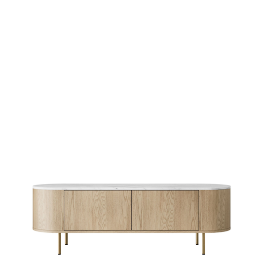 Base TV Lygrint 2P 140cm Branco