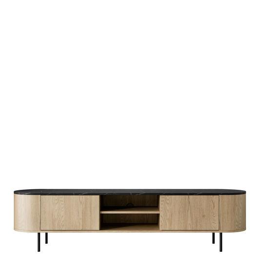 Base TV Lygrint 2P2N 180cm Preto