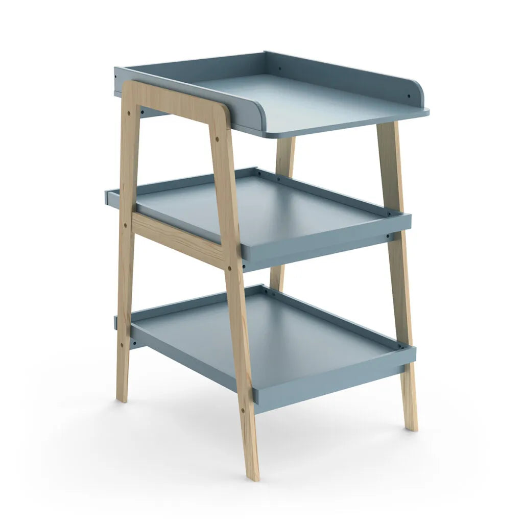 Muda Fraldas Alto Tsuga Azul