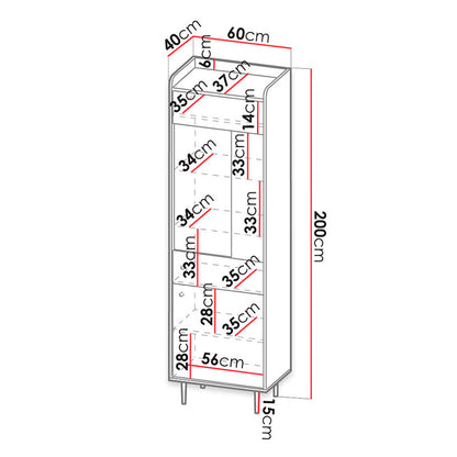 Vasina 60 Display Cabinet